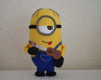 Minion Stuart Amigurumi Häkelanleitung