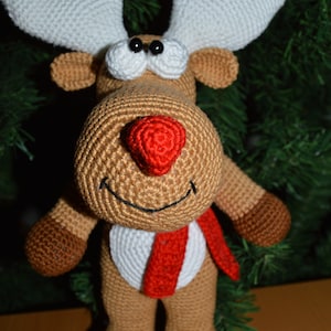 Reindeer Amigurumi Crochet Pattern