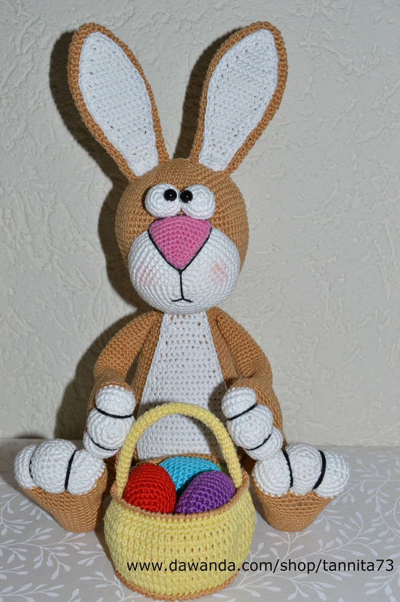 Osterhase Amigurumi H\u00e4kelanleitung