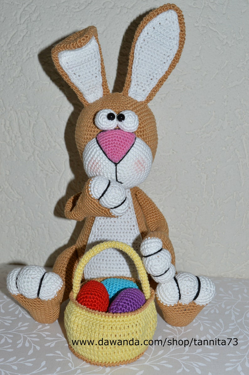Osterhase Amigurumi H\u00e4kelanleitung