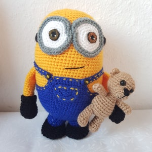 Minion Bob Amigurumi Häkelanleitung Bild 1