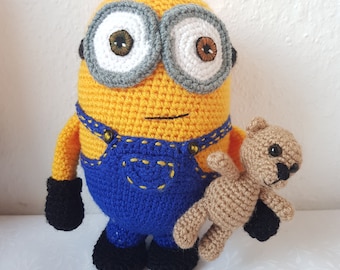 Minion Bob Amigurumi Crochet Pattern