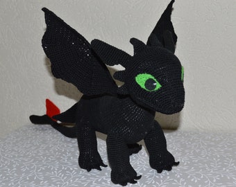 Drache Ohnezahn Amigurumi Häkelanleitung