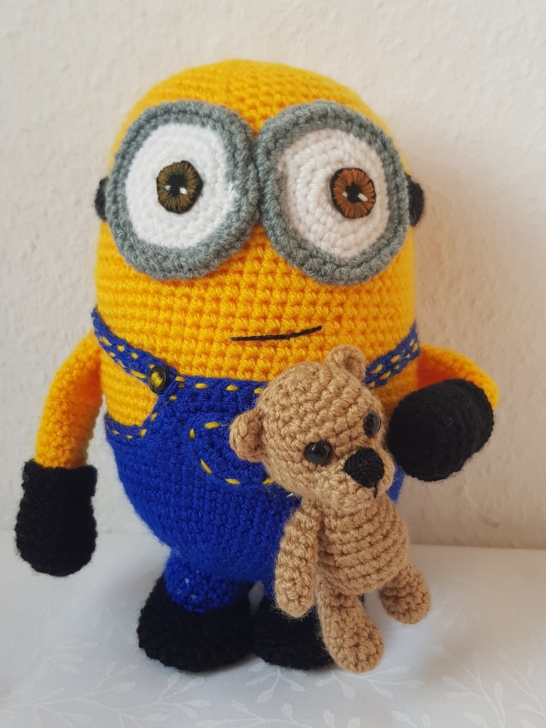 Minion Bob Amigurumi Häkelanleitung Bild 3