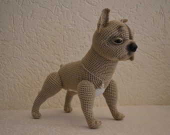 Bulldogge Amigurumi Häkelanleitung