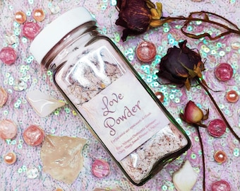 Love Powder ~ Love, Spells, Rituals, Self-Love, Romance, Devotion, Intimacy, Relationships, Passion, & Deep Affection