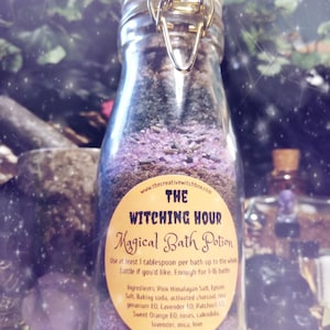 The Witching Hour ~ Shimmering Magical Bath Potion