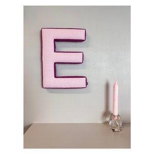 letra de pared e