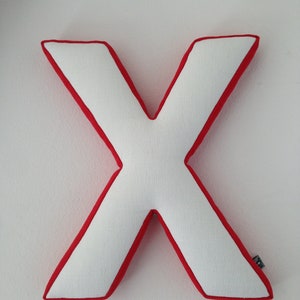 X Wall letter Coconut (gebr. weiß)