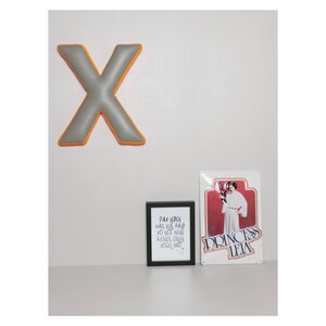 X Wall letter image 1