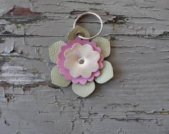 Schlüsselanhänger Blume - keychain flower