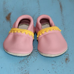 Lauflernschuhe, Lederpuschen, Babyschuhe Bild 1