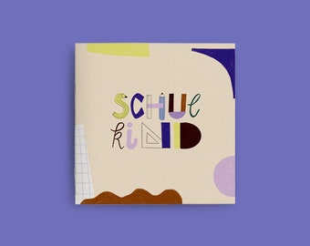 First day of school album / Schoolchild / Starting school / School / First day of school / First grade