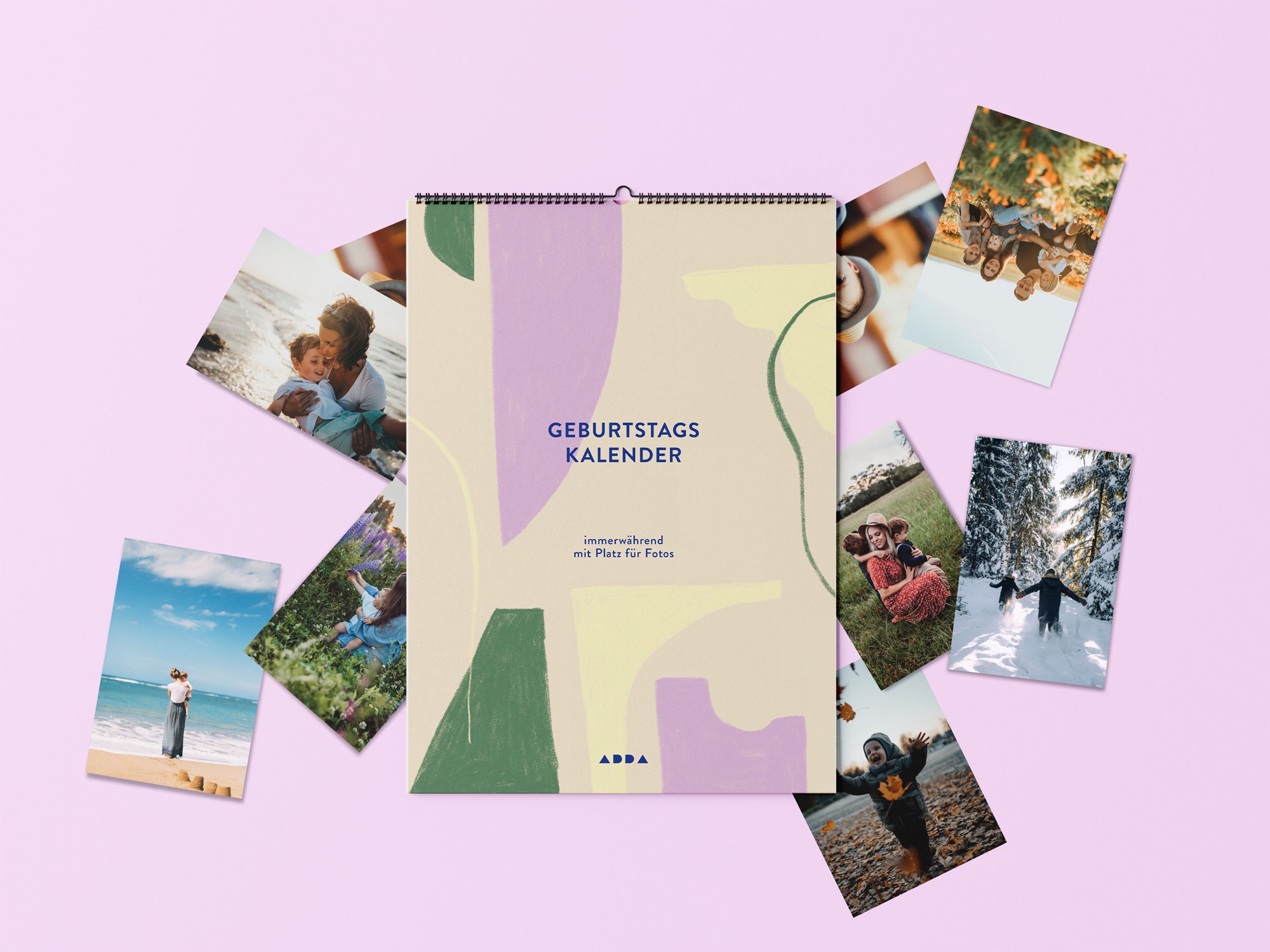 Photo calendar / perpetual calendar / birthday calendar / abstract / wall calendar / annual calendar
