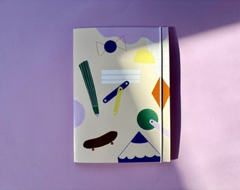 Post folder DIN A4 / folder / school folder with elastic band / homework folder / school child / start of school / school enrollment