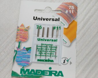 1 x Madeira Universal Sticknadeln 75 #11