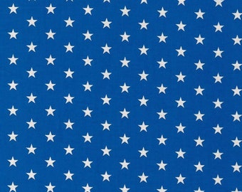 Stoff Sterne Sternenstoff Carrie königsblau 1 m