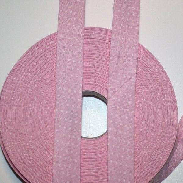 Westfalenstoffe Schrägband Capri rosa 2 m