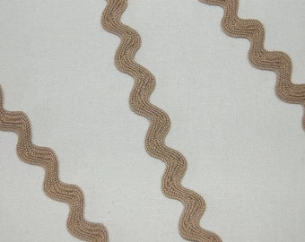 Stranded wire 2 m beige 9 mm cotton