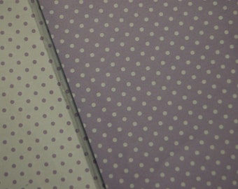 Origami paper dots white purple Karen-Marie