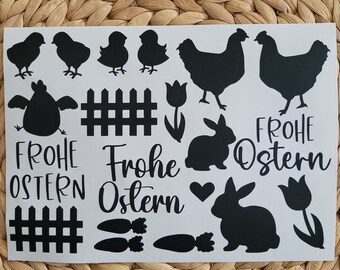 Din A5 Bogen Oster Sticker Aufkleber Vinyl