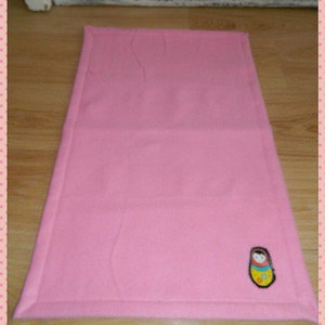 Changing mat, diaper mat, Oilcloth Fleece image 2