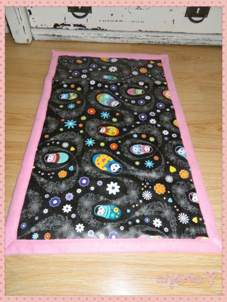 Changing mat, diaper mat, Oilcloth Fleece image 3
