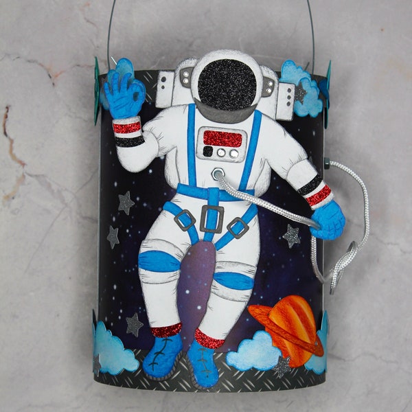 Laterne Astronaut Cosimo“ inkl. LED-Licht