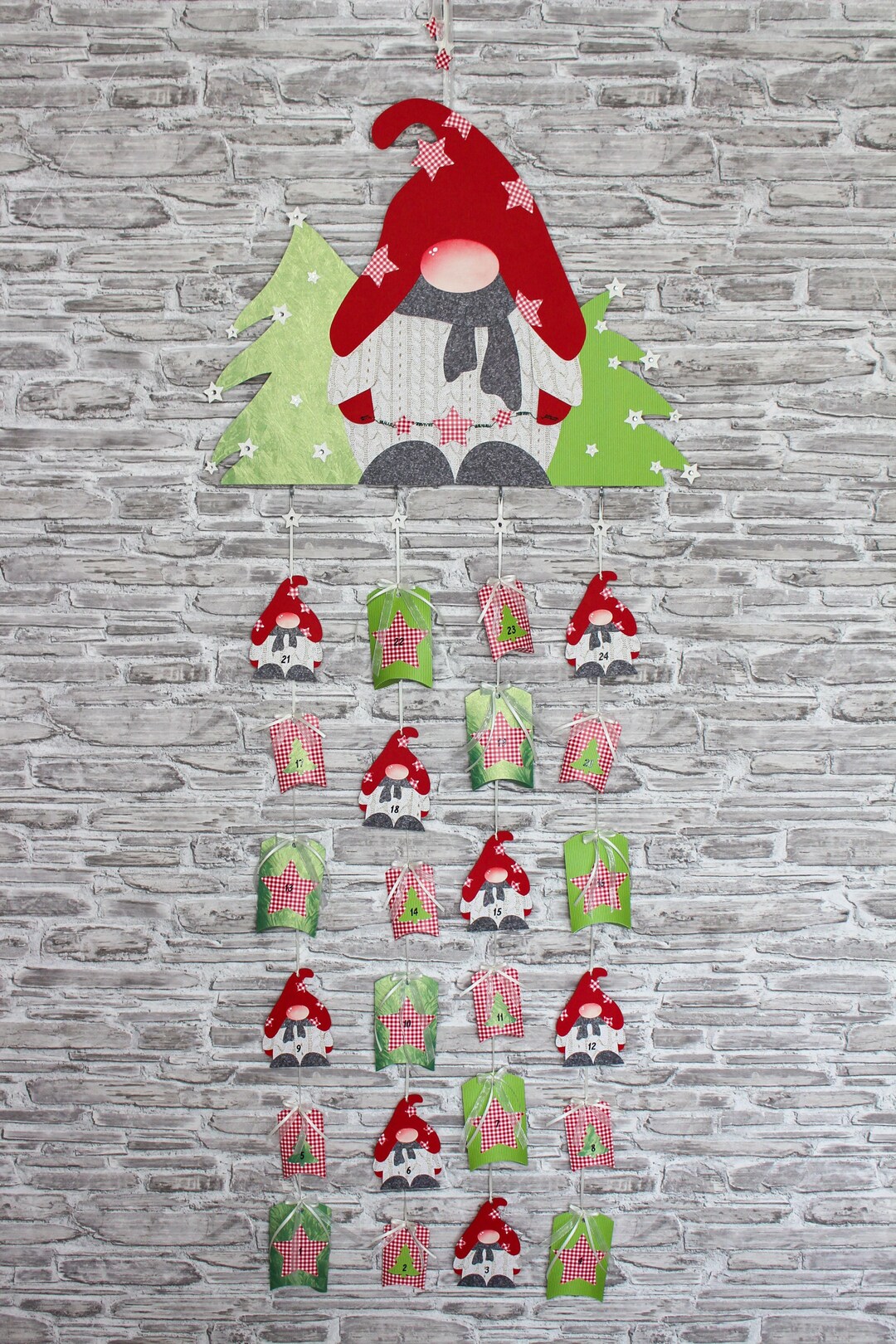 Advent Calendar Exhibits Heavily Reduced Advent Calendar Etsy