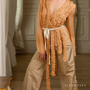 Seidenhose Tafthose Seidenhose Goldhose Breite ausgestellte Hose mit offenem Bein Alternative Braut Hochzeitsweste Gold Mitteltaille Seidenhose