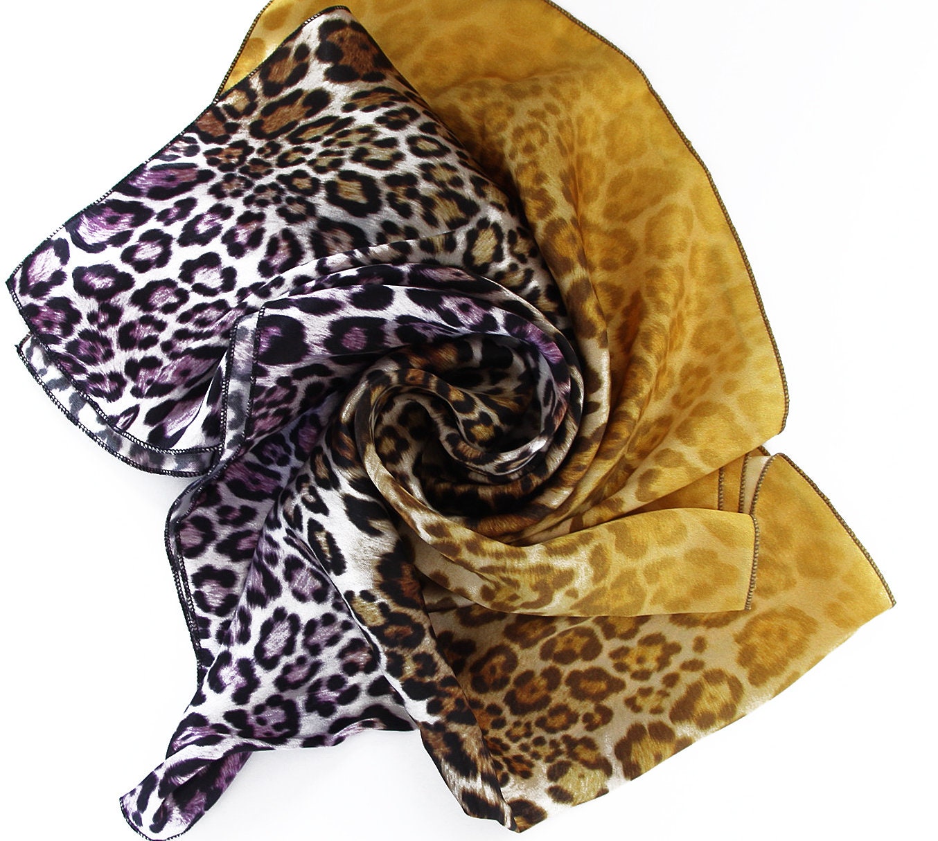 Lightweight Scarf Leopard Print Shawls Wraps Never Worn Kim