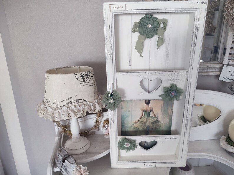 magical storage for magazines, sweet brocante shabby chic ballet ballerina magazine rack image 6