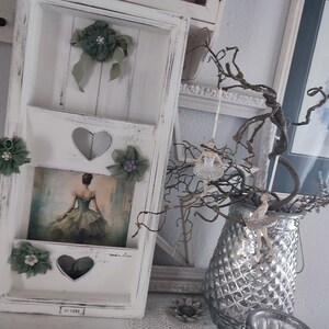 magische opberger voor tijdschriften, lief brocante shabby chic balletballerina tijdschriftenrek afbeelding 3