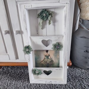 magische opberger voor tijdschriften, lief brocante shabby chic balletballerina tijdschriftenrek afbeelding 4