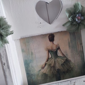 magical storage for magazines, sweet brocante shabby chic ballet ballerina magazine rack image 8