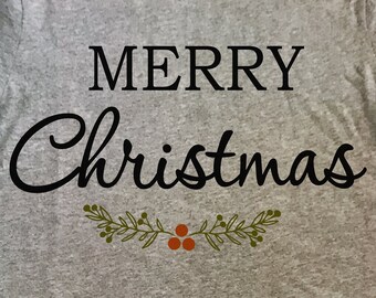 Feliz Navidad - cita digital con adorno de muérdago para la decoración del hogar de invierno, fabricación de tarjetas, elaboración, archivos de cricut SVG, EPS, DXF, png, jpg