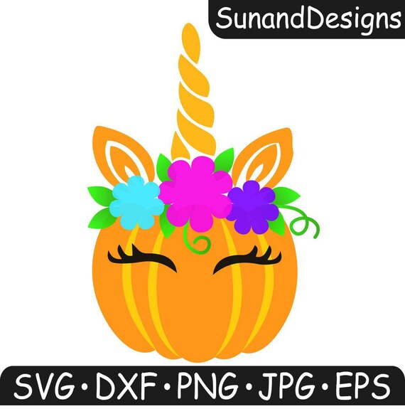 Download Unicorn Pumpkin Svg Halloween Svg Unicorn Svg Unicorn Etsy 3D SVG Files Ideas | SVG, Paper Crafts, SVG File