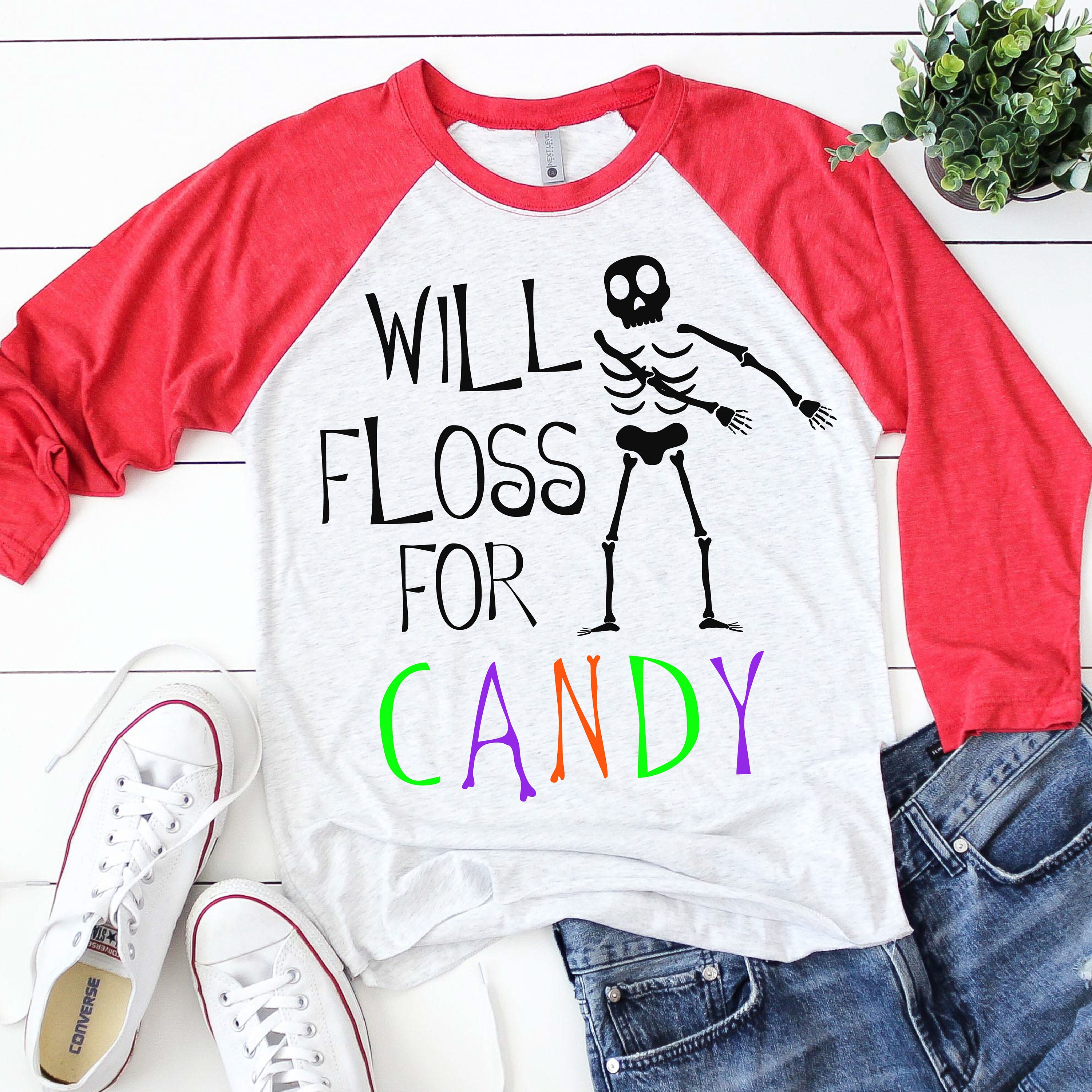 Skeleton Flo Flossing Skeleton - Digital Files for Halloween Costume, Home Decor ...