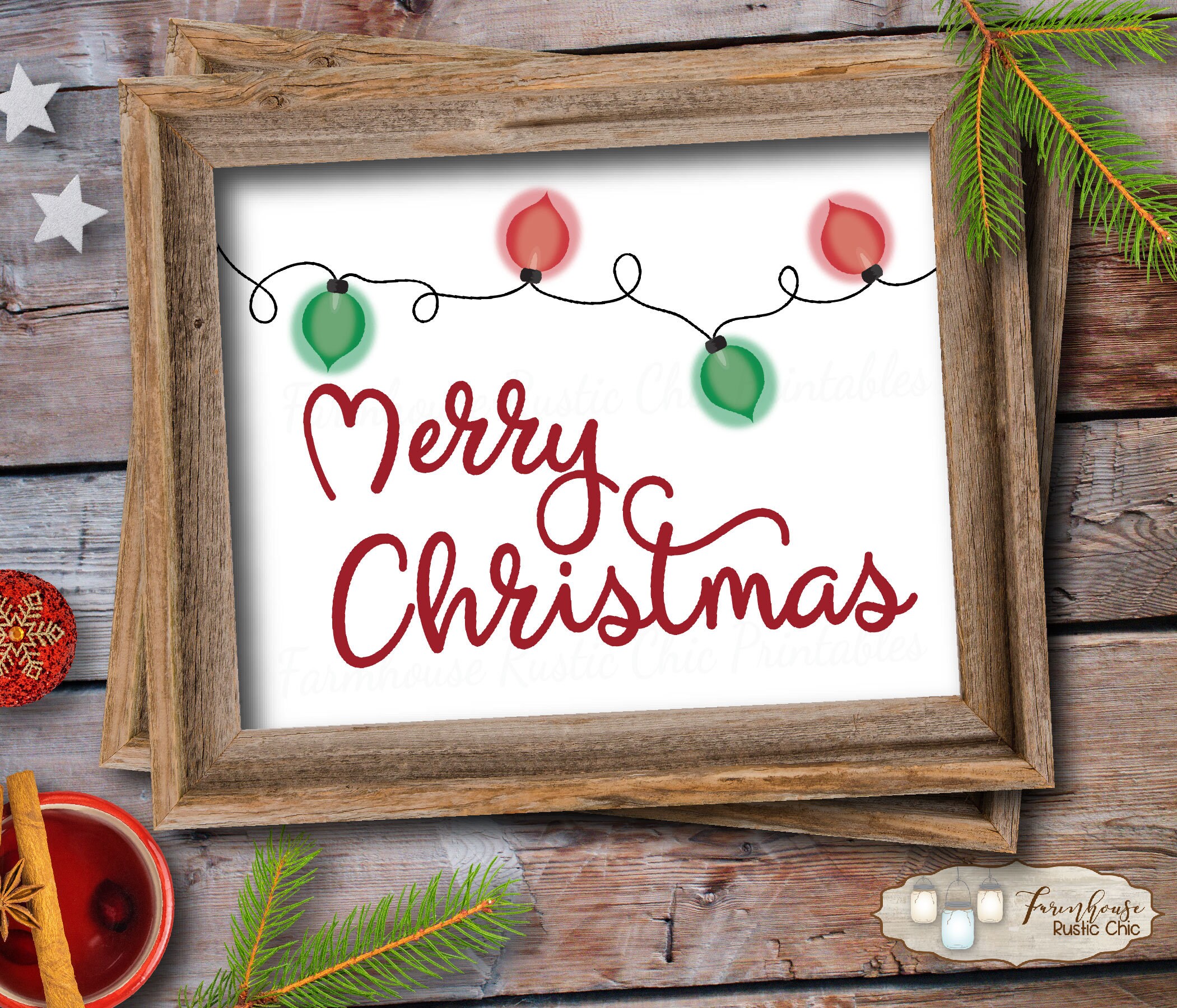 Merry Christmas Printable, Christmas Printable, Merry Christmas Wall ...