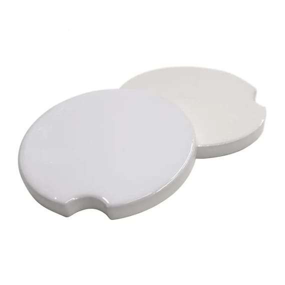 Sublimation Coasters BULK Car Coasters Wholesale Sandstone Car Coaster  Blank Ceramic Car Coasters Sublimation Blanks 