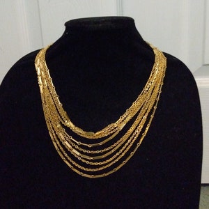 aprococo - Amazing bold CHANEL Multi-Strand Chain Necklace/Belt