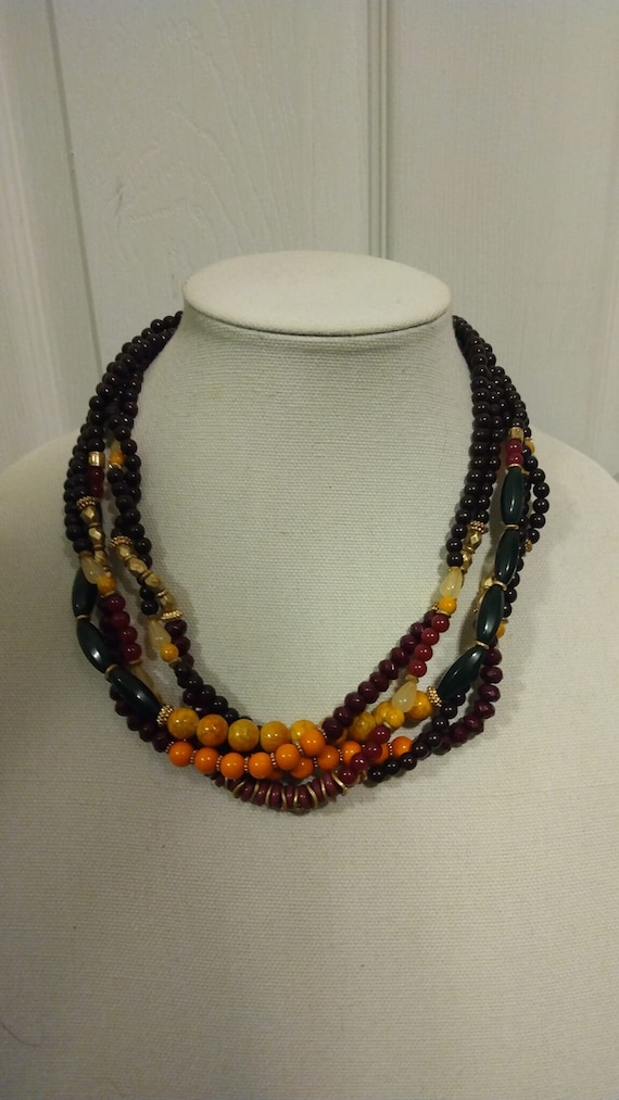 Charming Charlie multi-strand necklace