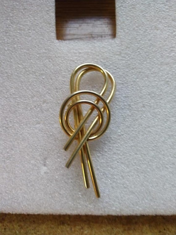 Sarah Coventry 1960 "Modern Twist" brooch