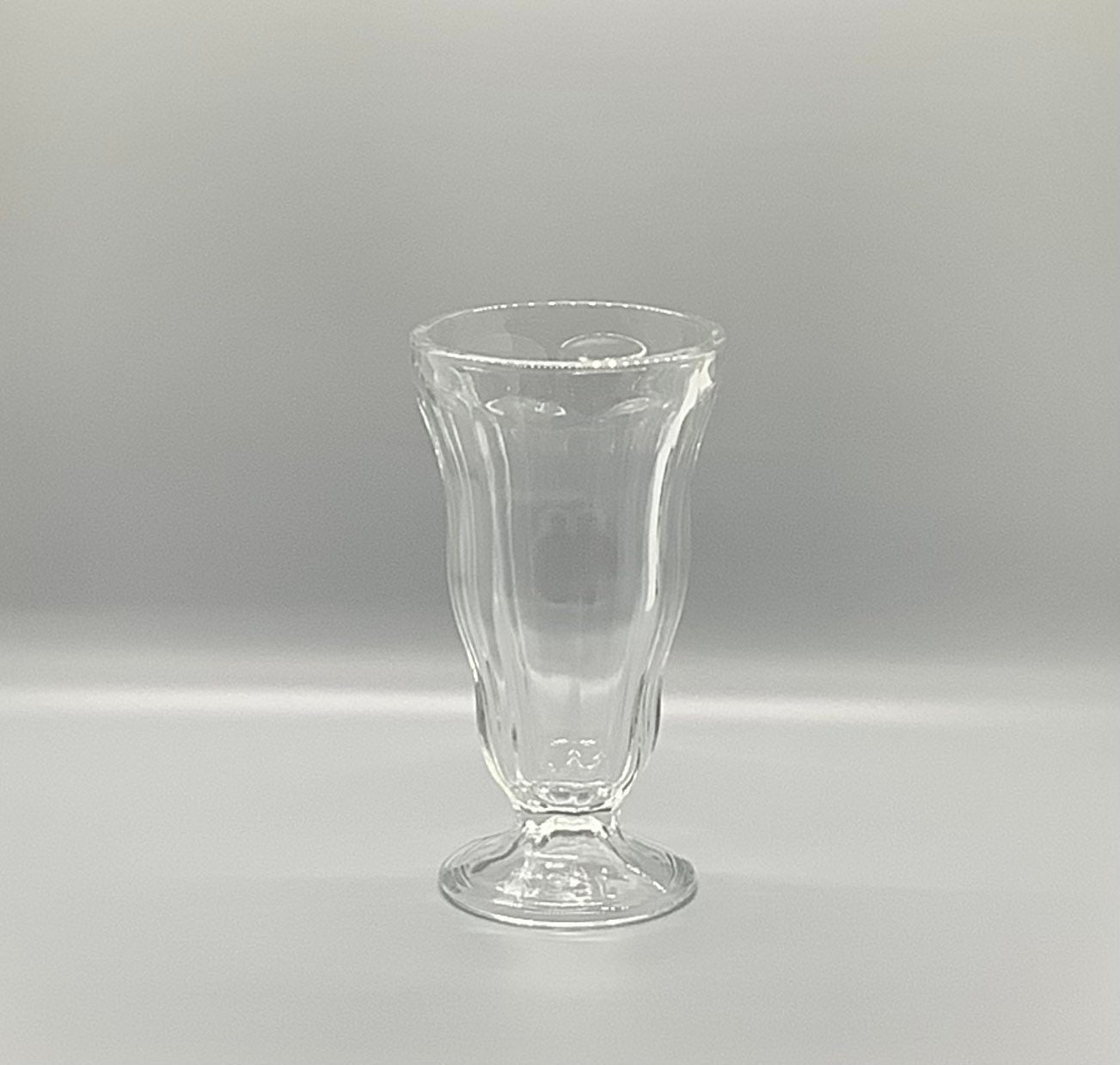 Vintage Ice Cream Sundae Glasses 1950s Style Clear Glass 6 Pc Etsy UK