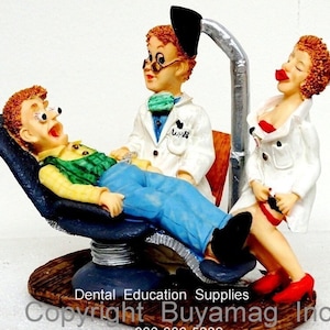 Dental Statue Figurine Sculpture Gift Art Present Office Decoration 