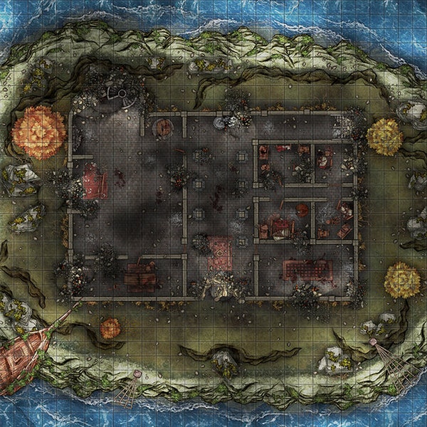 Dungeons Battle Map Svg Etsy - Il 600x600.4033174715 9i9g 