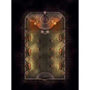 Vampire's Unrest Battle Map, DnD Battle Map, D&D, Battlemap, Dungeons and Dragons, 5e, Roll20, Fantasy Grounds, Foundry, VTT, Digital Map