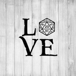 Love D20, D20 shirt, Critical Hit, Critical Roll, Dungeons and Dragons svg, DnD Shirt, Dungeons and Dragons shirt, Cricut, Valentines Day