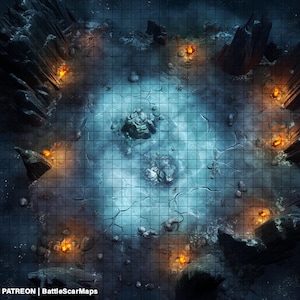 Floating Island Battle Map, DnD Battle Map, D&D, Battlemap, Dungeons and Dragons, 5e, Roll20, Fantasy Grounds, Foundry, VTT, Digitale kaart