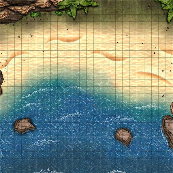Dnd Beach Map